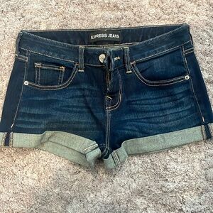 Like new Express Jean shorts size 2